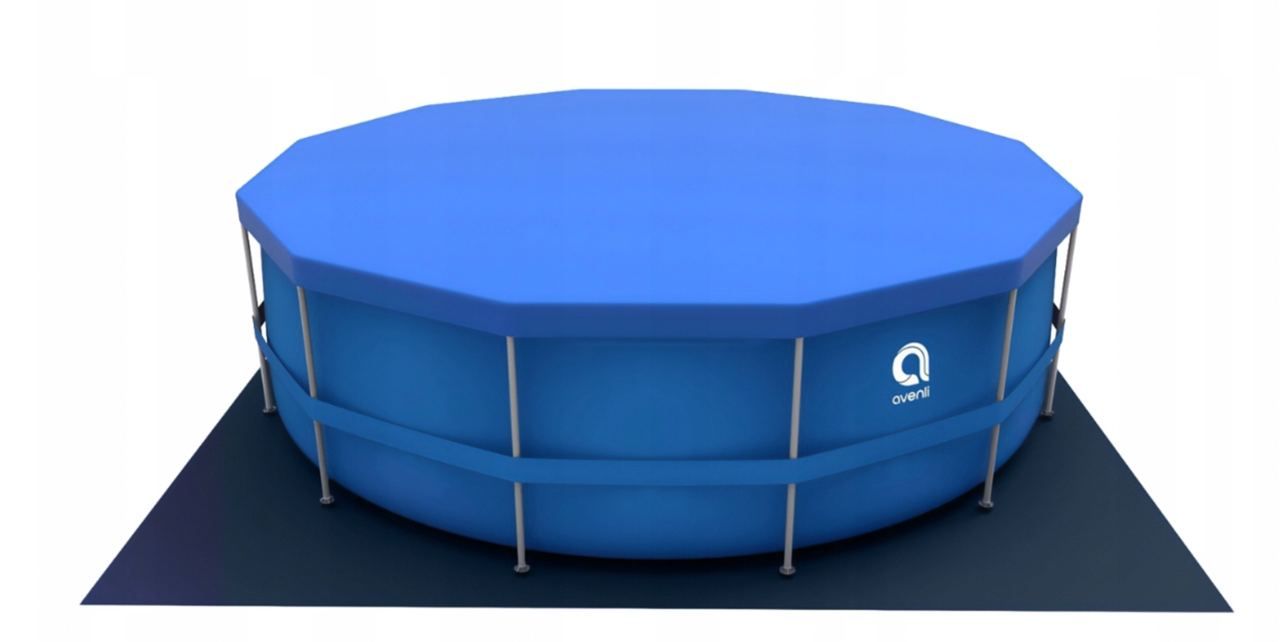 Круглий каркасний басейн Avenli 450 х 90 см