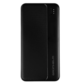 Power Bank - Портативная батарея 20.000 mAh. черный - GP-20B GRUNHELM