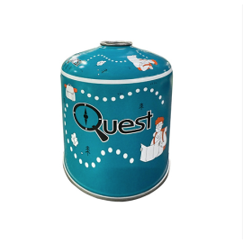 Газовий балон різьбовий бутановий Quest, 450гр