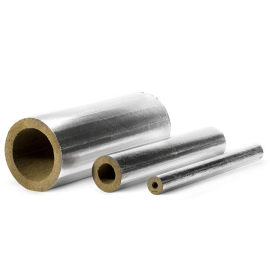 Циліндр мінераловатний 80 (1000х133х30) фольгований