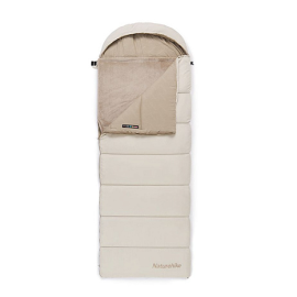 Спальний мішок з підігрівом Naturehike BE400 CNK2300SD021, правий, бежевий