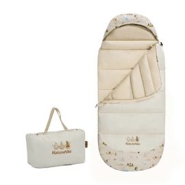 Спальник дитячий з капюшоном Naturehike B180 CNH22SD001, бежевий