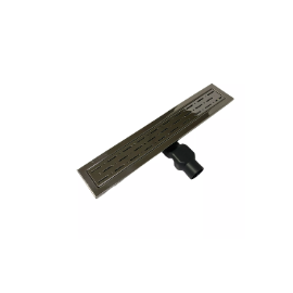 Душевой канал с решеткой, 50 см, Дождь