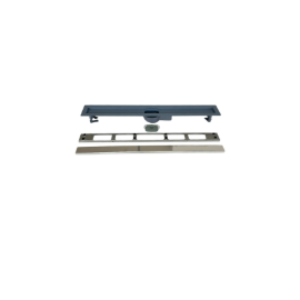 Душевой канал с решеткой, Плитка