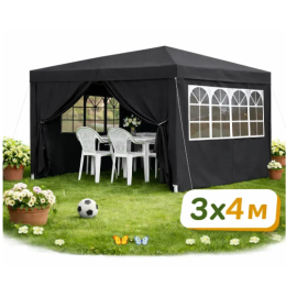 Садовый павильон/беседка, с окнами и защитой UV 50+