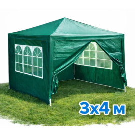 Садовый павильон/беседка/торговый тент, с окнами