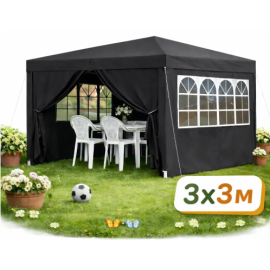 Садовый павильон/беседка/торговый тент с окнами