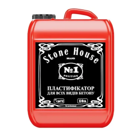 Пластифікатор для всіх видів бетону №1 STONEHOUSE 10 л