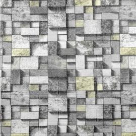 Панель стінова 770х700х3мм Графітовий кубік — Купити Панелі декоративні самоклеючі (м'які 3D панелі на стіну)