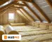 Утеплення даху рулонною скловатою masterwool