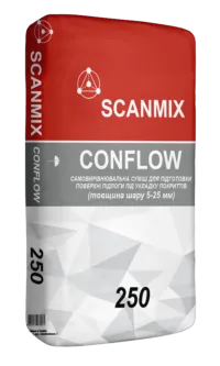 Суміш самовирівнююча Scanmix 250 CONFLOW 250 (25 кг) SCANMIX — фото, ціна 313,00 грн