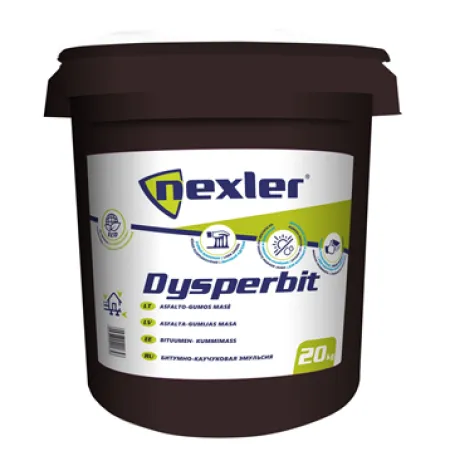 Бітумно-каучукова мастика NEXLER DYSPERBIT, 20 кг — фото, ціна 1580,00 грн