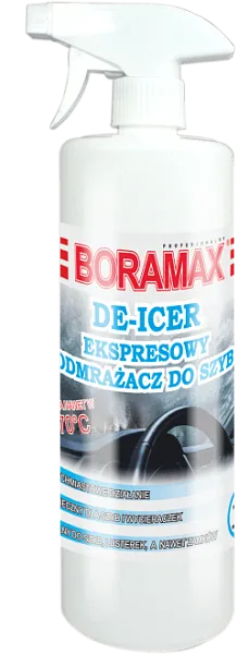 Розморожувач вікон, замків та дзеркал DE-ICER Boramax, 1л — фото, ціна 322,00 грн
