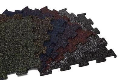 Гумові мати EWMET PUZZEL 1100 (10% EPDM), 1000х1000х8 мм Ukrplit — фото, ціна 1058,00 грн