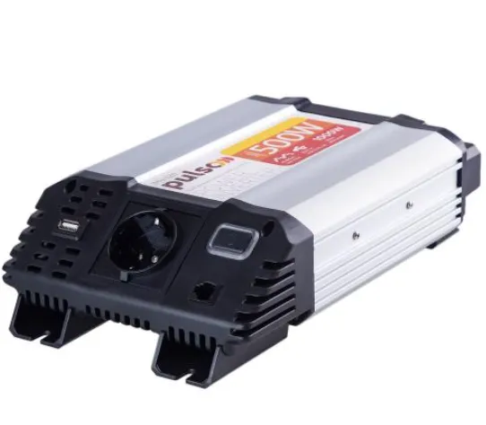 Перетворювач напруги PULSO/IMU-520/12V-220V/500W/USB-5VDC2.0A/мод.хвиля/клеми — фото, ціна 2055,00 грн