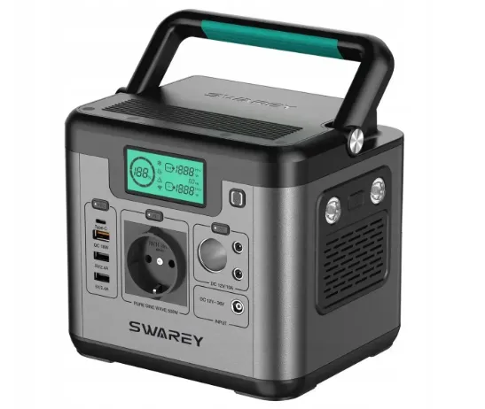 Портативная зарядная станция Swarey S500 Pro 518 Вт/ч — фото, цена 15990,00 грн