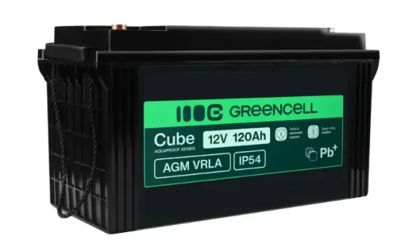 Акумулятор Green Cell AGM VRLA 12 V 120 Ah IP54 — фото, ціна 10450,00 грн