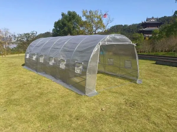Садовая теплица с UV-12 пленкой 18 м2 (6х3х2м) BASS POLSKA, Серая — фото, цена 7690,00 грн