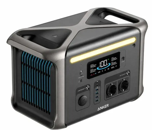 Портативна зарядна станція Anker SOLIX F1500 1536 Вт·год 1800 Вт LiFePO4 UPS (A1772311) Anker — фото, ціна 44500,00 грн