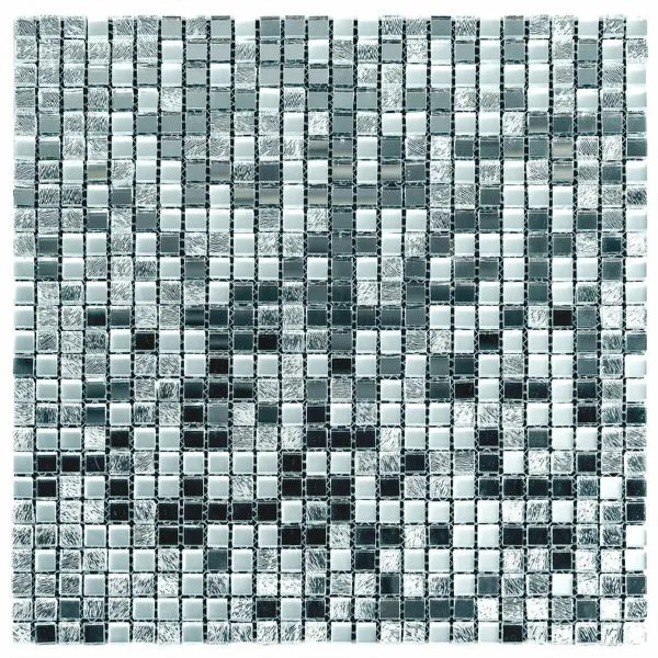 Мозаїка дзеркальна 298х298х4,5мм Срібло Sticker Wall — фото, ціна 160,00 грн