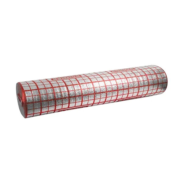 Подкладка ППЭ 2 мм с разметкой для теплого пола, ламинированная металлизированной пленкой. Sanstore — фото, цена 953,00 грн