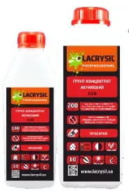 Грунт-концентрат 1:10 LACRYSIL LACRYSIL — фото, ціна 400,86 грн