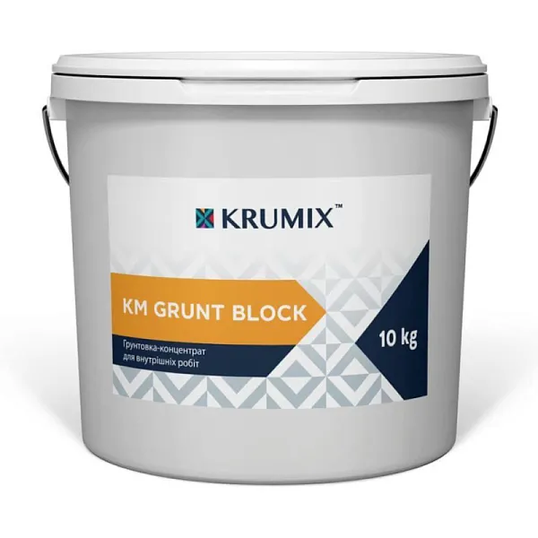 Грунтовка-концентрат KM Grunt Block (10 кг) — фото, ціна 924,00 грн