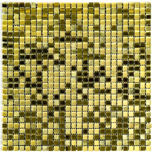 Мозаїка дзеркальна 298х298х4,5мм Золото Sticker Wall — фото, ціна 160,00 грн