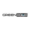 Логотип GREEN AQUA — продукцію в BUDMO