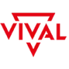 Логотип VIVAL — продукцію в BUDMO