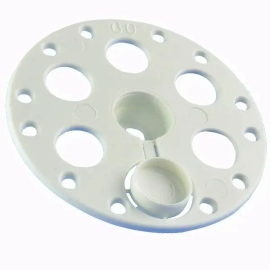 Притискна манжета Рондоль 5,5/60мм для кріплення термоізоляції до профнастилу та дерев'яних конструкцій.