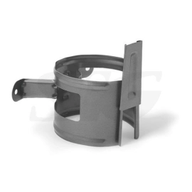 Кріплення труб клиновидне (дерев'яна стіна) 100 ГОРНИЙ СІРИЙ