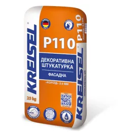 Декоративна мінеральна штукатурка KREISEL P110 "Короїд" 2,0 мм (мішок 25 кг) — Купити Штукатурка – якісне оздоблення стін та стель