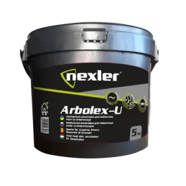 Покрівельна шпаклівка для ремонту стиків, швів і примикань NEXLER ARBOLEX-U, 5 кг — Купити Покрівельні матеріали — профнастил, мембрани, водостоки, шифер