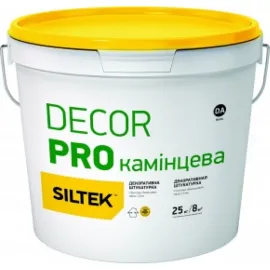 Штукатурка декоративна, камінцева 1,5 мм. База DC Siltek Decor, 25 кг — Купити Штукатурка – якісне оздоблення стін та стель