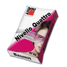 Baumit Nivello Quattro самовирівнююча суміш 1-20 мм (25 кг) — Купити Суміші для підлоги – надійне та рівне покриття