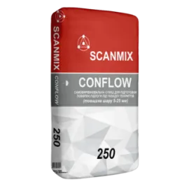 Суміш самовирівнююча Scanmix 250 CONFLOW 250 (25 кг) — Купити Суміші для підлоги – надійне та рівне покриття