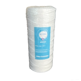 Картридж із поліпропіленової нитки 10 Big Blue″ 5 mcr 80°C NSF