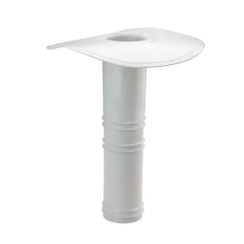 Воронка дренажна, з ПВХ, висота 400 мм, діаметр 100 мм