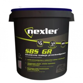 Бітумно-смоляна мастика модифікована SBS каучуком NEXLER GR, 20 кг — Купити Покрівельні матеріали — профнастил, мембрани, водостоки, шифер