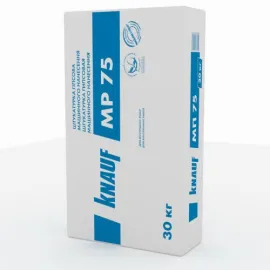 МП- 75 (30 кг) Машинна штукатурка гіпсова KNAUF — Купити Штукатурка – якісне оздоблення стін та стель