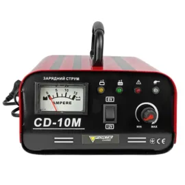 Зарядний пристрій для акумулятора CD-10M Forte — Купити Автотовари — автопилососи, троси, каністри, пускозарядні та зарядні пристрої, акумуляторні мийки