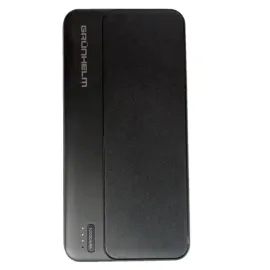 Power Bank - Портативна батарея 10.000 mAh. чорний - GP-10B GRUNHELM — Купити Енергозабезпечення — генератори, павербанки, сонячні панелі