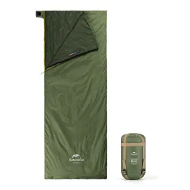 Спальний мішок Naturehike LW180 Mini NH21MSD04, правий, XL, темно-зелений — Купити Туристичне спорядження - спальні мішки