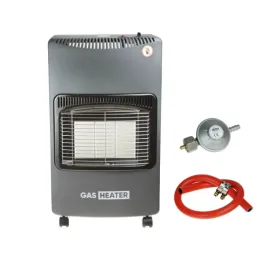 Портативний газовий обігрівач Gas Heater 3 режими потужності (1500 Вт,2800 Вт,4200 Вт) з редуктором — Купити Енергозабезпечення — генератори, павербанки, сонячні панелі