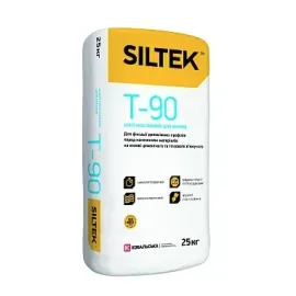 Т-90 Клей монтажний для маяків Siltek 25кг — Купити Будівельний клей — для пінопласту, гіпсокартону, газоблоку, плитки