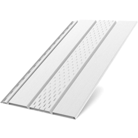 Софит BRYZA перфорированный (3*0.305 = 0.915 м²) Белый