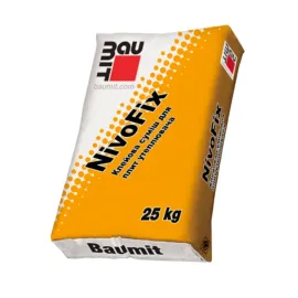 Смесь для приклеивания утеплителя ППС и МВ плит Baumit NivoFix 25 кг