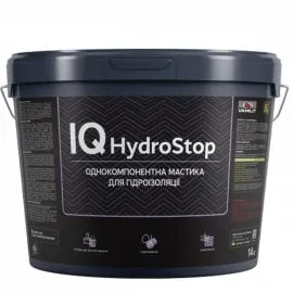 Гідроізоляційна мастика однокомпонентна IQ HydroStop, 14кг