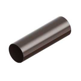 Труба водостічна INES 80мм, 3м, коричневий